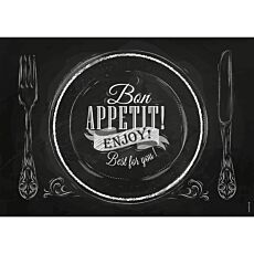 Papiertischset Bon Appetit