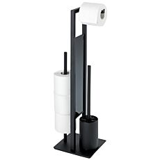 Garniture WC Rivalta, noir