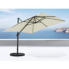 Parasol carré décentré UV50+