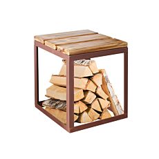 Hocker Wood Pinie 40x40 cm