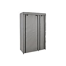 Stoffschrank hellgrau mit Mandamotiv