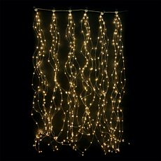 Rideau lumineux LED-Microlight Cheveux d'ange pour l'extérieur