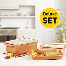 Set Delux Livington Copperline WonderCooker