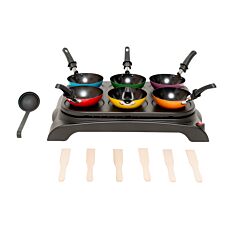 Ohmex Party Wok- und Crèpe Set