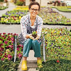 Easymaxx Garten-Knie-& Sitzbank faltbar