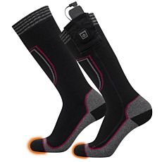 Chaussettes chauffantes avec accus Li-ion, 2x 5 V – XL (45–47)