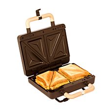 Sandwich-toaster CREATE 3-en-1 noir