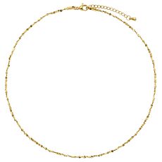 Edelstahl-Halskette mit PVD-Beschichtung, 38 - 42 cm