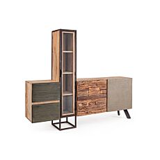 Sideboard Olivone avec vitrine