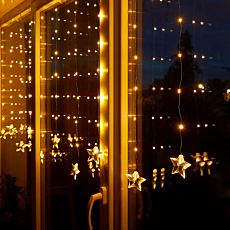 LED Lichtervorhang Outdoor