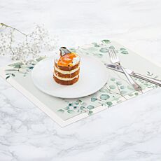 Sets de table en papier motif Eucalyptus