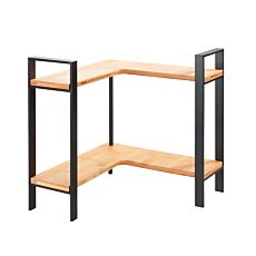 Etagère d'angle de style industriel