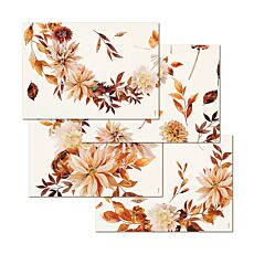 Sets de table en papier Autumn Leaves