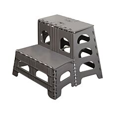 Escabeau/tabouret pliant à 2 marches