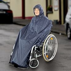 Cape de pluie pour fauteuil roulant