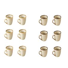 Keramik Tassen Campania, 6-er Set