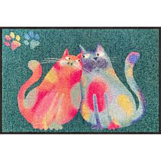 Türvorlage Rainbow cats 50x75 cm