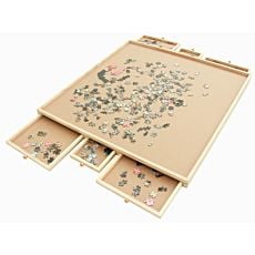 Puzzle-Tisch bis 1500 Teile, drehbar
