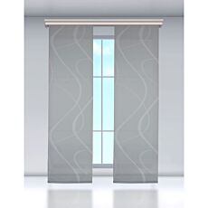 Schiebevorhang aus transparentem Voile