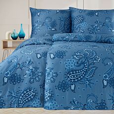 Linge de lit orné d'un motif paisley décoratif