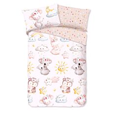 Bettwäsche mit süssen Tiermamas & Babys
