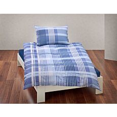 Linge de lit orné d'un motif moderne de rayures