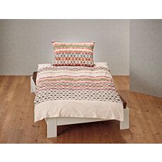 Linge de lit avec un magnifique motif de rayures