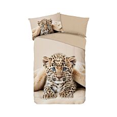 Bettwäsche mit Leopardbaby