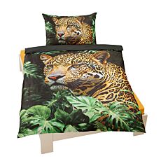 Linge de lit au look léopard tendance