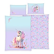 Bettwäsche mit Einhornmotiv