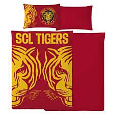 Bettwäsche mit markantem SCL Tigers-Motiv