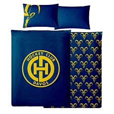 Parure de lit aux couleurs du club HC Davos