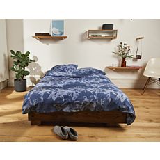 Journey Living Bettwäsche Berta smokeblue indigo