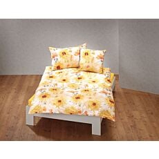 Linge de lit avec motif floral artistique