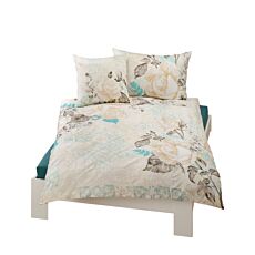 Linge de lit avec motif de roses