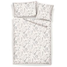 Linge de lit avec motif floral délicat