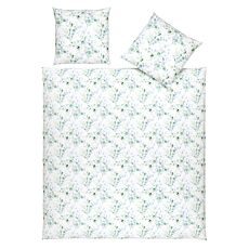 Bettwäsche mit frischem Blattmuster