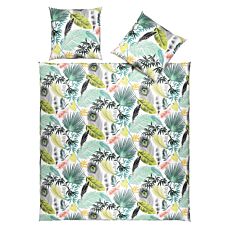 Bettwäsche mit tropischem Blätterparadies