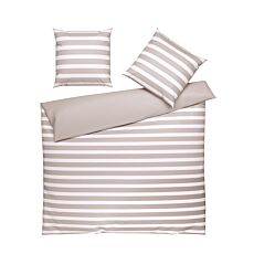 Linge de lit à motif rayé