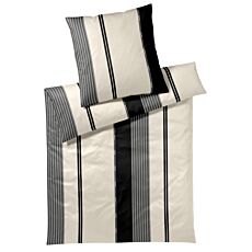 JOOP! Linge de lit en satin Herringbone Stripes