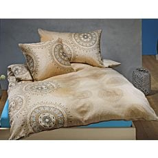 Parure de lit en satin mandala – Taie d'oreiller – 65x65 cm