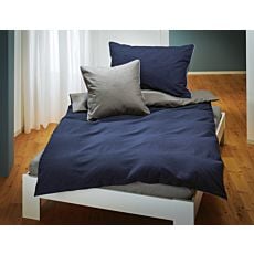 Linge de lit en flanelle au look chiné – Fourre de duvet – 160x240 cm