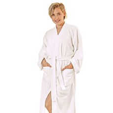 Bademantel – weiss