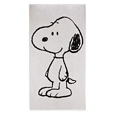 Linge de plage PEANUTS Snoopy Beach en velours