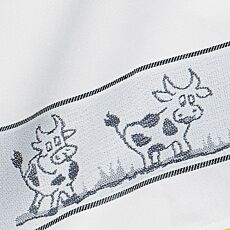 Linge de cuisine avec motif de vaches