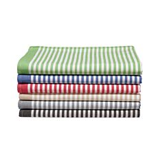 Linges de cuisine en demi-lin, lot de 2