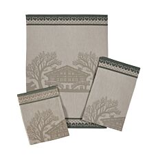 Küchentuch, 2er-Pack mit Scherenschnittmotiv