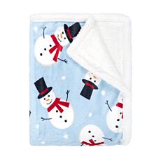 Kuscheldecke Schneemann