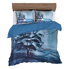 Bettwäsche mit mystischem Baum