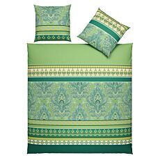 Bettwäsche mit Paisley und Streifen